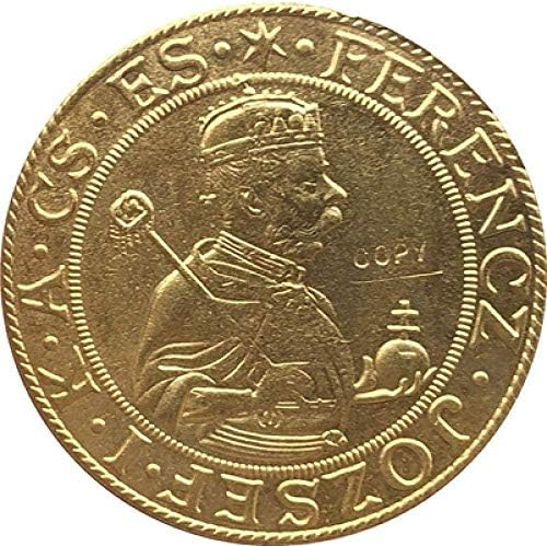 Монета на Повикване Великобритания 1896 1 Краун Виктория 3 - аз съм Копие на Портрета на Монети Колекция от копия на Подаръци
