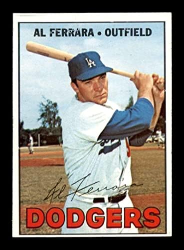 557 Ал Ферара - Бейзболни картички Topps 1967 г. (Звезда) Graded EXMT - Реколта Картички с автограф бейсболистов