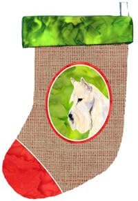 Коледни чорапи за шотландски териер Carolin's Treasures SS2038-CS, 11 x 18, Многоцветен