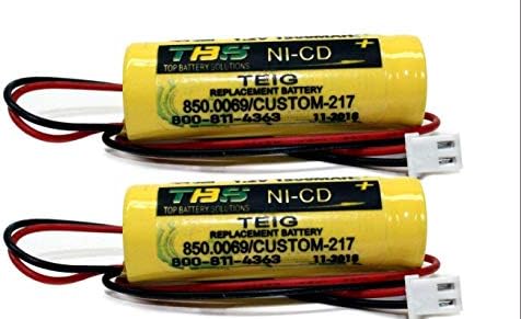 Преносимото батерия TEIG 850.0069 от 2 теми (CUSTOM-217) 1.2 1500 mah Nicad
