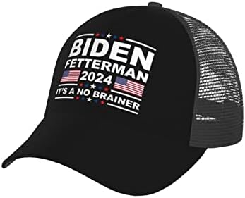Джо Байдън-Джон-Феттерман-2024, Това е Лесно-Забавни Подаръци, бейзболна шапка, Окото Шапка на Татко, Шапката