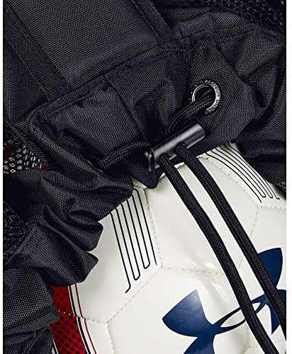 Чанта за топка за мъжкия отбор на Under Armour, Черна (001) /Бял, Един размер подходящ за всички.