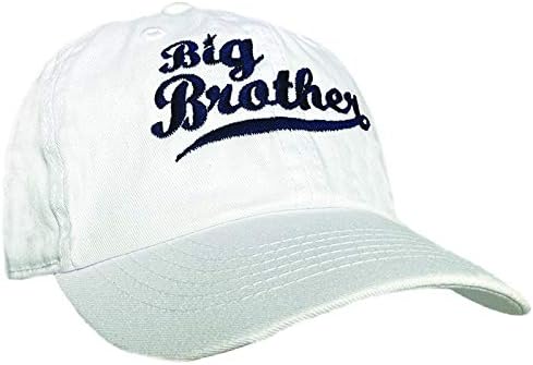 Бейзболна шапка с бродерия на Големия брат за малки момчета Tiny Expressions
