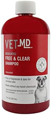Лечебни шампоани и спрейове VetMD за всички Кучета е най-Добрият Лечебен шампоан за Кучета с Чувствителна кожа