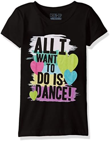 Тениска с графичен дизайн, вдъхновен от Танци за малки момичета Fifth Sun Girls' Little Girls