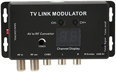 Модулатор на телевизионна комуникация, TM70RG AV-Преобразувател на RF, богат на функции за домашен източник на AV-сигнала