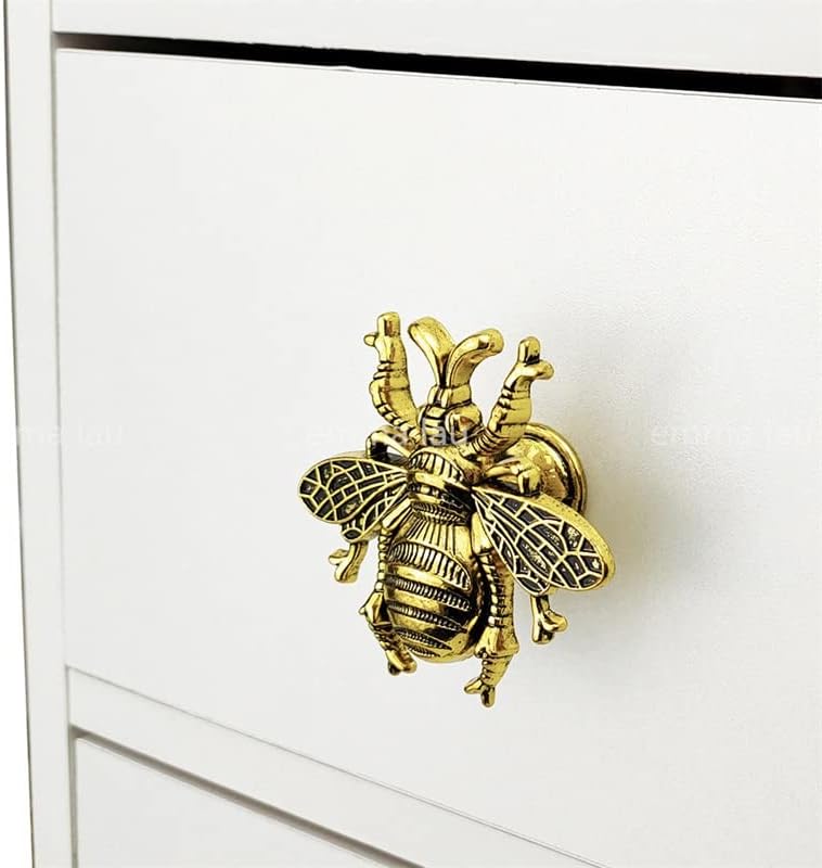 Дръжка във формата на пчелите и дръжката е От Твърдо с сплав С един отвор За чекмедже на Шкафа Мебелни Дръжки