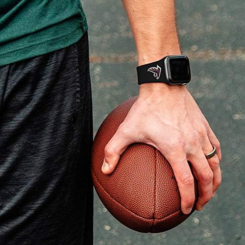 Силиконов ремък за спортни часа Game Time Atlanta Соколи е Съвместим с Apple Watch