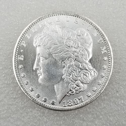Оригинална Сребърна монета Light P Version Сребърен долар 28 години, САЩ Монета Морган Смесени Партия може да Звучи Монета