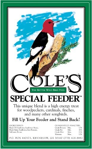 Специална Ясла Cole's SF20 за семена за Птици, £ 20