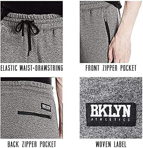 Мъжки Флисовые Панталони за джогинг BROOKLYN ATHLETICS, Спортни Панталони с активен Джоб с цип