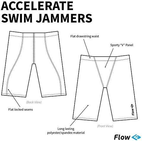 Ауспуси за плуване Flow за Ускоряване на проекта за момчетата - къси Панталони за плуване със заглушител от 21 до 32 размер