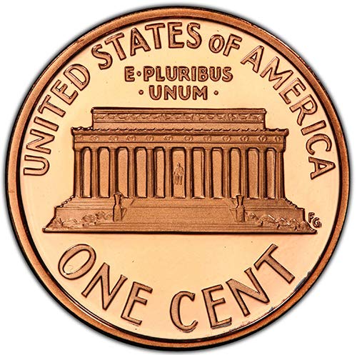 Цент Памет Линкълн Проба 1982 г., Избраният от монетния двор на САЩ, без да се прибягва