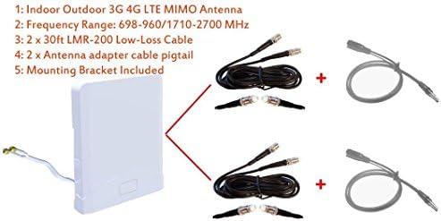 3G и 4G LTE Вътрешна Външна Широколентова Антена MIMO за Telstra Wi-Fi 4G Advanced Pro X Huawei E5786s E5786