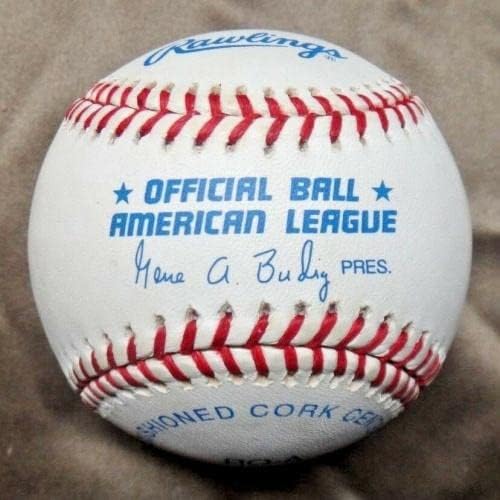 Тони Кубек - Дали е Подписал Официален договор с AL Baseball - Бейзболни топки с автографи