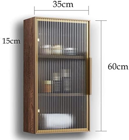 BDDIE Стенен шкаф за баня с 3 рафтове, над Тоалетна Шкаф за съхранение на неща за Кухня-пералня (Цвят: A, Размер: