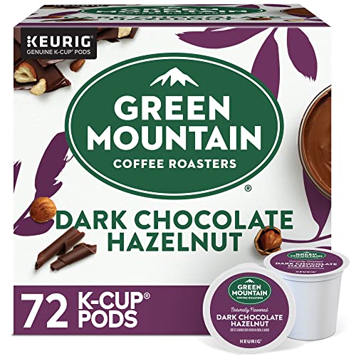 Green Mountain Coffee Roasters Кафе с тъмен шоколад и лешници, Keurig капсули K-Cup на една порция, 72 порции