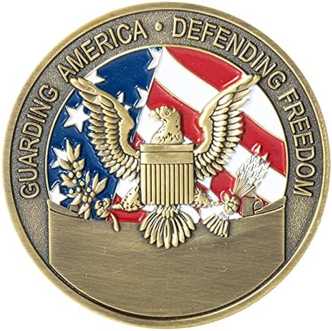 Монета на Повикване на Националната гвардия на военновъздушните сили на Съединените Щати и Синьо Кадифе Кутия