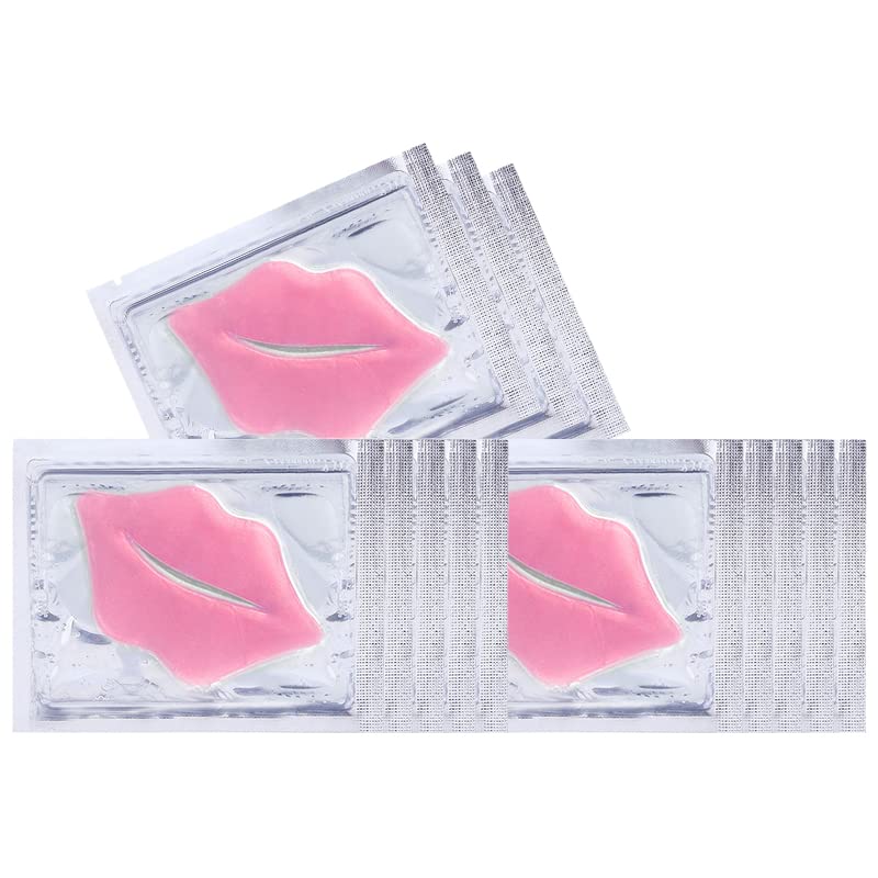 Розова Маска за устни и Овлажняващ Крем 10 Опаковки