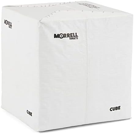 Morrell Targets 24-Инчов Тежкотоварни Търговски Мишена за стрелба с лък на закрито за възрастни, Квадратна Кубическая