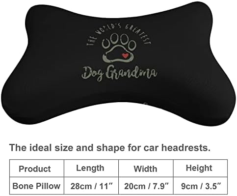 Кучето на Баба 2 бр. Автомобилни Възглавница за шията Дишаща Автоматична Възглавница За главата с останалите Удобна Възглавница
