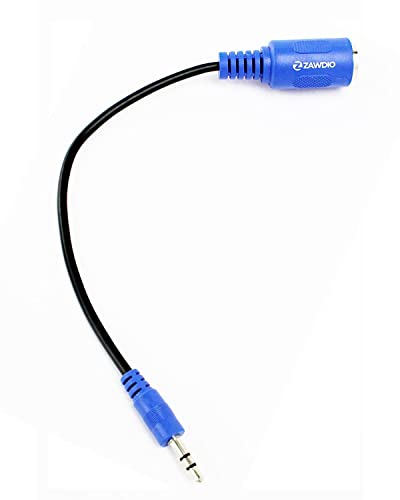 ZAWDIO - Разъемный кабел от MIDI до 3,5 мм - Akai, Korg, Line6, литълбитс - Конектор от Midi Female до TRS 3.5мм Male - MPC