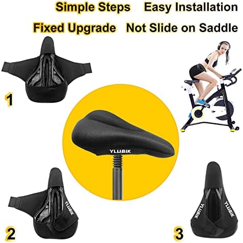 Възглавница за колоездене седалки YLuBik SN1 - Тесен Гелевый калъф за колоездене седалки за жени и мъже, Comfort,