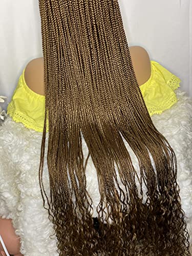 Перука от завързана опашка Ейми braids с предна оплеткой