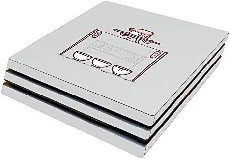 Кожата MightySkins е Съвместима с конзолата на Sony PS4 Pro - Sushi Въже | Защитно, здрава и уникална Vinyl стикер-опаковка