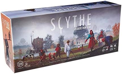 Scythe: Нашественици, идващи Отдалеч Допълнение към игра Stonemaier - Изисква Scythe - 2 Нови фракции за 1-7 играчи
