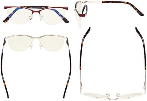Дамски очила компютър Eyekepper - Очила със Сини светофильтром Без рамки За жени - слънчеви Очила с защита