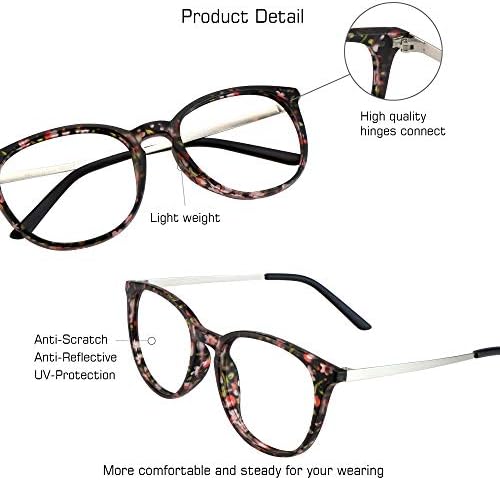 Очила за жени/мъже, Блокиране на синята светлина, За облекчаване на напрежението на очите, За четене на компютър,