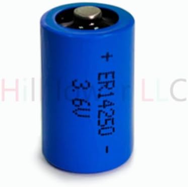 Hillflower 40 Бр ER14250 1/2 AA 14250H LS14250 14250 Нова Литиева батерия продължително действие 3,6 На 1200 mah, 40 Бр.