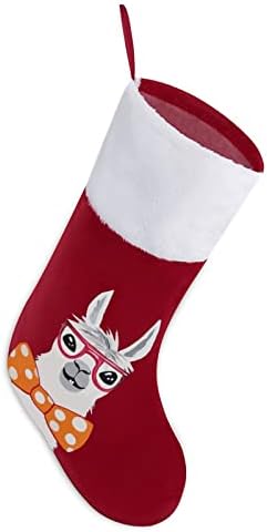 Слънчеви Очила Alpace Лама Коледни Чорапи Отглеждане на Коледна Елха Дядо коледа Декорации Висящи Украса за