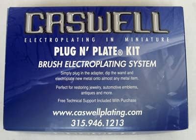 Комплект от черен никел Caswell Plug N' Plate