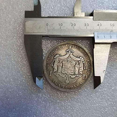 Старинни Занаяти 1883 Хавайски Сребърен Долар Монета Възпоменателна Монета 2056