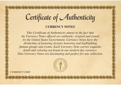 Двухдолларовая Цветна банкнота с Декларацията на независимостта | Истинска валута на Съединените Щати | Предмет