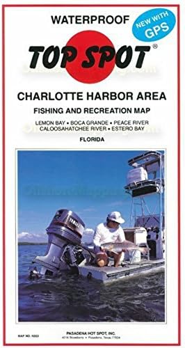 Карта на най-добрите места за риболов в Шарлот Харбър