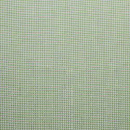 Памучни тъкани, фланелевая плат в тънка клетка, зелена, болт 15 ярда