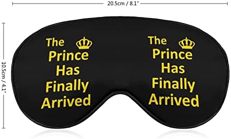 Принц Накрая пристига Мека Маска за очи с Регулируема каишка Лека Удобна Превръзка на очите за Сън