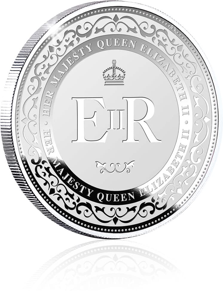 2022 DE Modern Възпоменателна монета PowerCoin В памет на кралицата Елизавете Ii От недрагоценного метал Медал