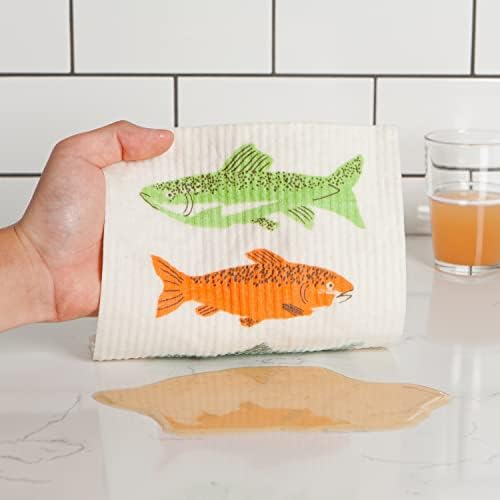 Многократна употреба и Кухненски кърпи с гъба Ecologie Swedish Sponge, 3 бр.