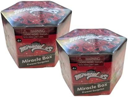 Чудесна кутия Заг Heroez Miraculous 50500 Kwami Surprise Miracle Box Заг Heroez Blind Box е Една от 6 - Wayzz, Tikki,