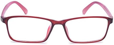 Очила за четене Jcerk Червено + 2,50 Сила Модни Очила за четене
