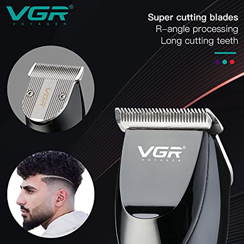VGR - Машинки за подстригване на коса за мъже - Машинка за оформяне на брада за мъже-Професионални фризьорски