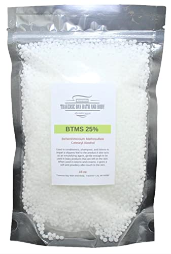 Средство за баня и тяло Traverse Bay BTMS Behentrimonium Methosulfate цетеариловый алкохол 25% - 16 грама. Кондиционирующий
