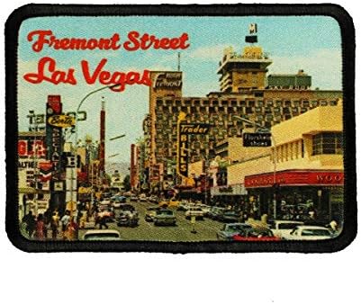 На fremont Street, Лас Вегас, Нашивка за пътуване, Невада, Ютия за Сублимация боя На Апликация