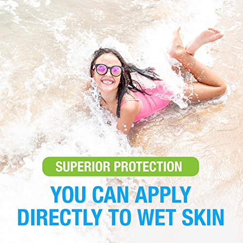 Водоустойчив Солнцезащитная пръчка Neutrogena Wet Skin Kids за лице и тяло SPF 70 широк спектър от действия, 0,47 грама