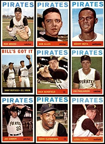 1964 Набор от команди Topps Pittsburgh Pirates Питсбърг Пайрэтс (Комплект) NM Пирати