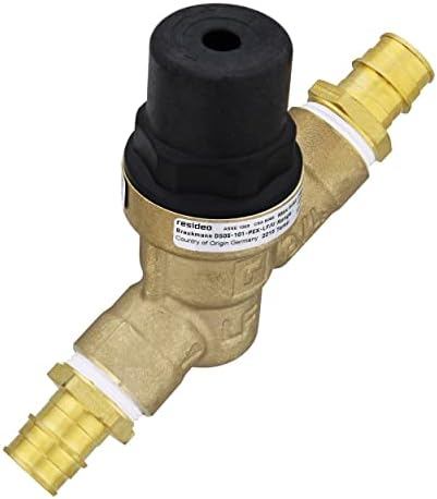 Клапан на Регулатора на налягането на водата Resideo - 3/4 инча DN20 Pex Crimp 0-250PSI Предпазен Клапан за